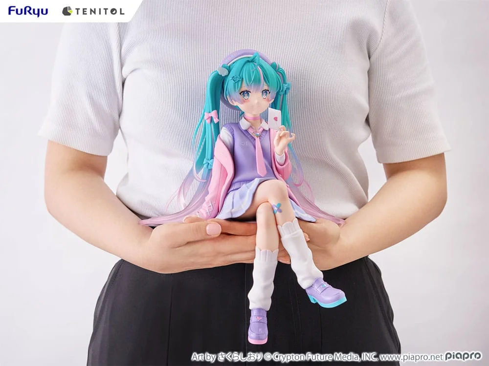 Character Vocal Series - TENITOL - Noodle Stopper Figure - Miku Hatsune (Love Blazer ver.)