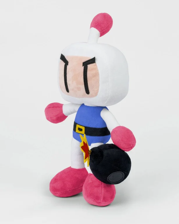 Bomberman - Pl&uuml;sch - White Bomberman