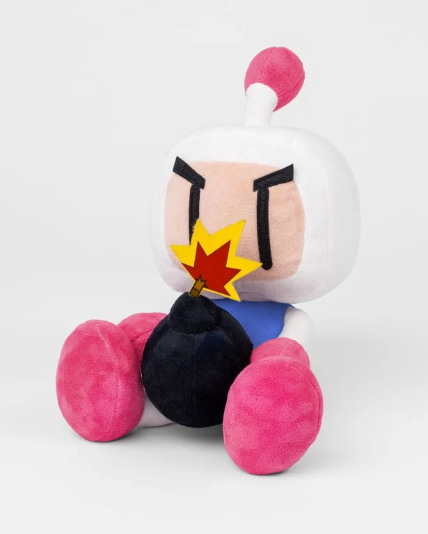 Bomberman - Pl&uuml;sch - White Bomberman