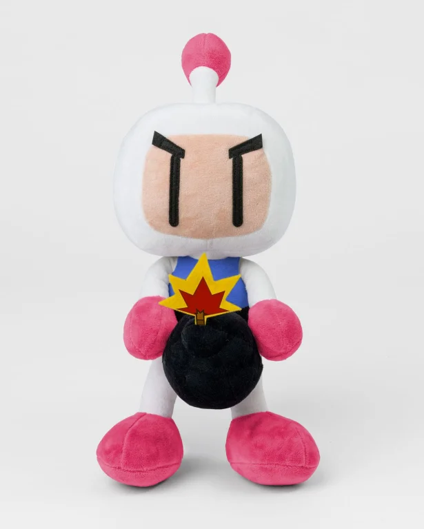 Bomberman - Pl&uuml;sch - White Bomberman