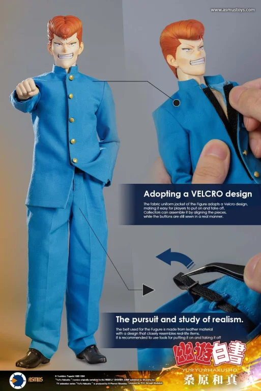 Yū Yū Hakusho - Scale Action Figure - Kazuma Kuwabara (Luxury Version)