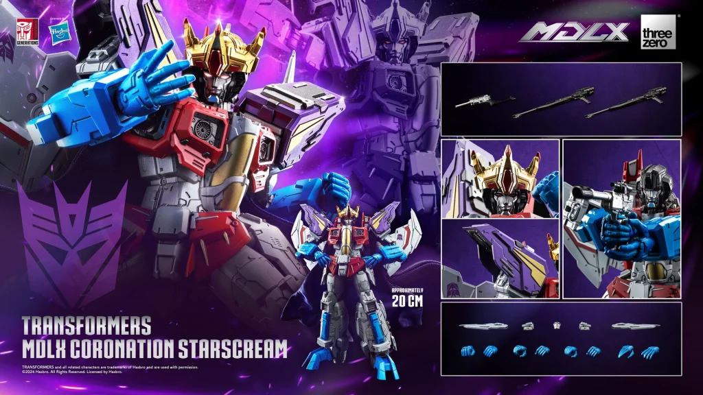 Transformers - MDLX - Coronation Starscream