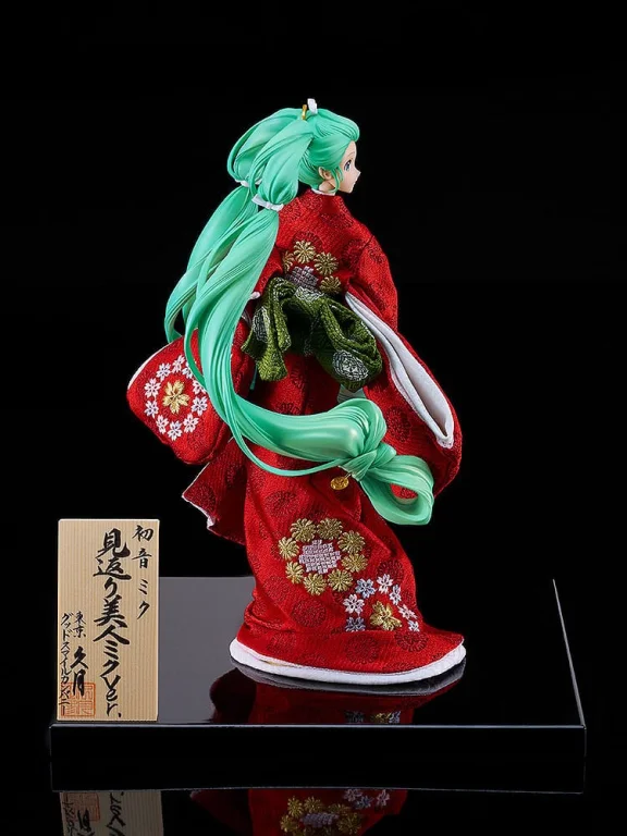 Character Vocal Series - Scale Figure - Miku Hatsune (Beauty Looking Back Miku Ver.) (Kyugetsu Collaboration Japanese Doll)