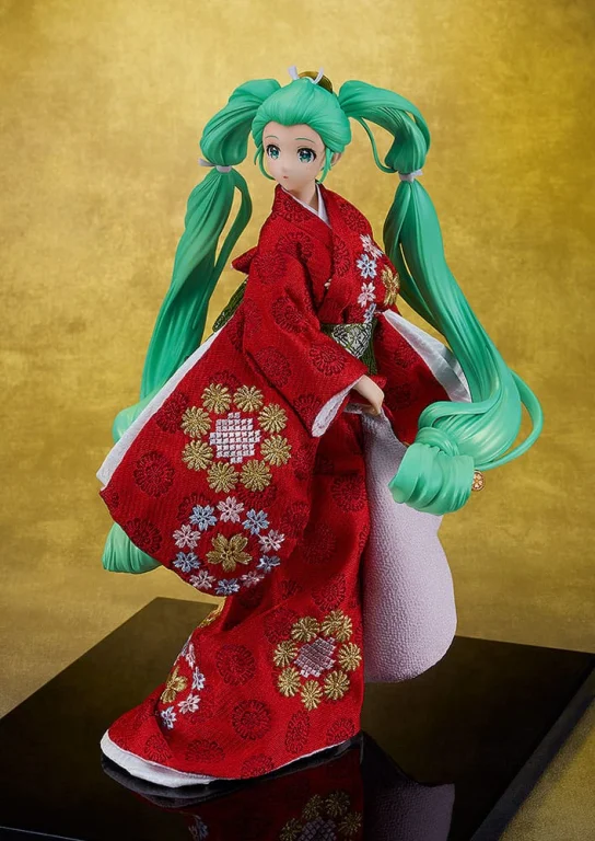 Character Vocal Series - Scale Figure - Miku Hatsune (Beauty Looking Back Miku Ver.) (Kyugetsu Collaboration Japanese Doll)