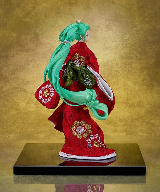 Character Vocal Series - Scale Figure - Miku Hatsune (Beauty Looking Back Miku Ver.) (Kyugetsu Collaboration Japanese Doll)