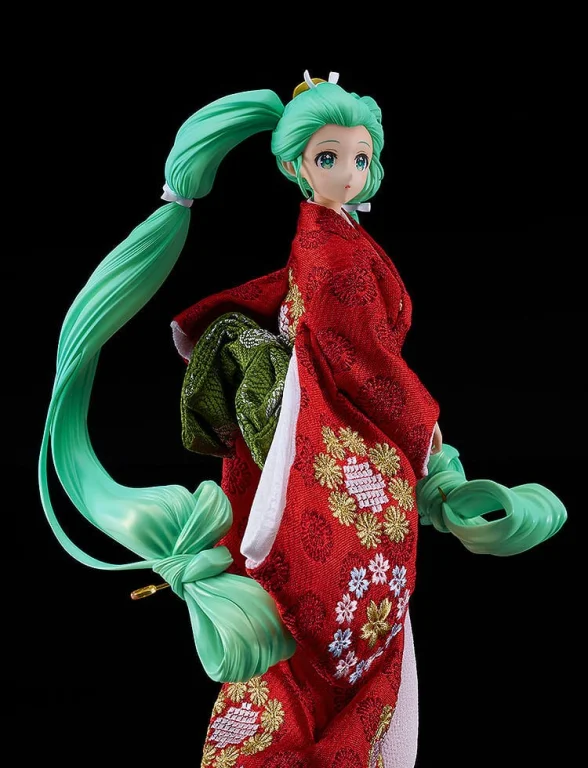 Character Vocal Series - Scale Figure - Miku Hatsune (Beauty Looking Back Miku Ver.) (Kyugetsu Collaboration Japanese Doll)