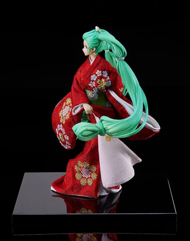 Character Vocal Series - Scale Figure - Miku Hatsune (Beauty Looking Back Miku Ver.) (Kyugetsu Collaboration Japanese Doll)