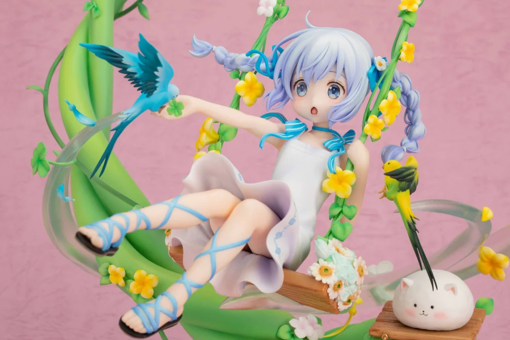 GochiUsa - Scale Figure - Chino Kafū (Flower Swing)