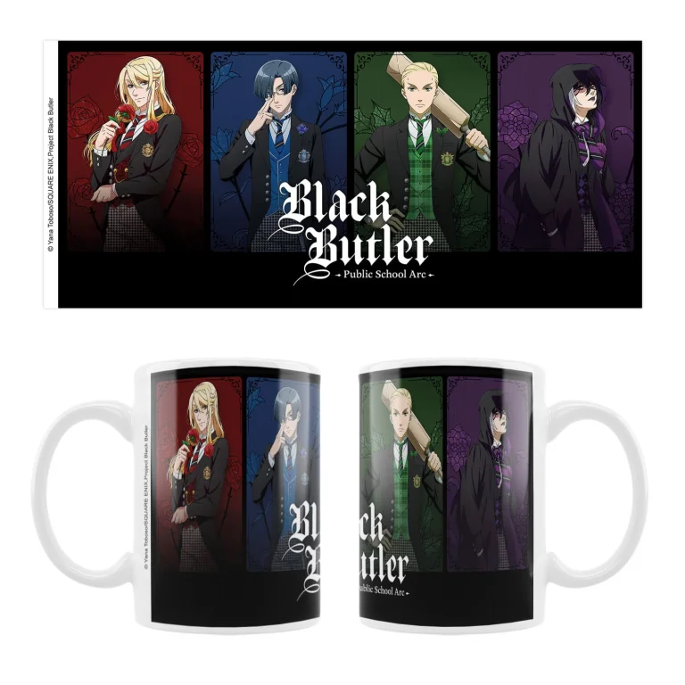 Black Butler - Tasse - Edgar, Lawrence, Herman & Gregory