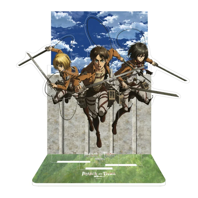 Attack on Titan - Acrylic Stand - Eren, Mikasa & Armin