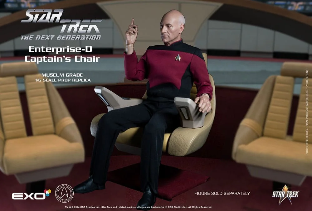 Star Trek - Scale Prop Replica - Enterprise-D Captain's Chair