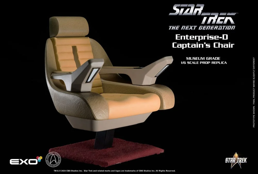 Star Trek - Scale Prop Replica - Enterprise-D Captain's Chair