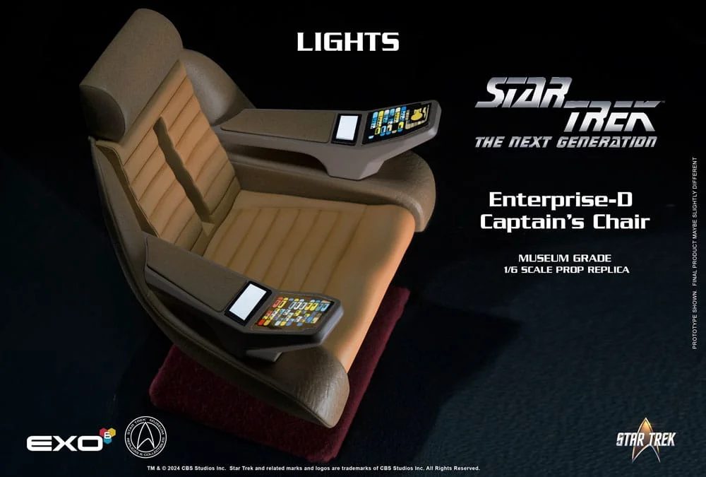 Star Trek - Scale Prop Replica - Enterprise-D Captain's Chair