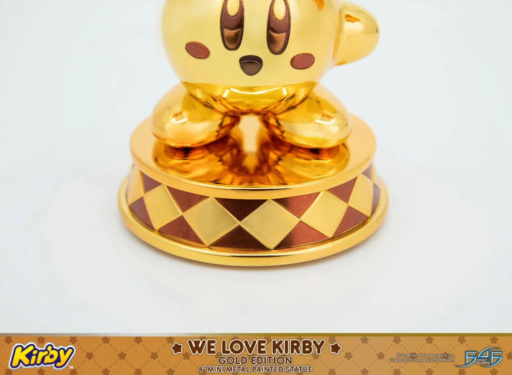 Kirby - Non-Scale Figure - Kirby (We Love Kirby) (Gold Edition)