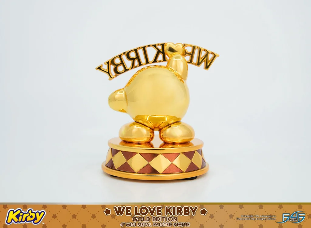 Kirby - Non-Scale Figure - Kirby (We Love Kirby) (Gold Edition)