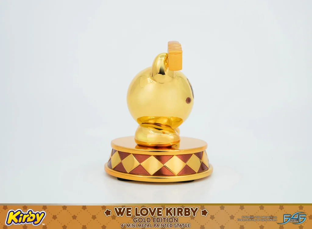 Kirby - Non-Scale Figure - Kirby (We Love Kirby) (Gold Edition)