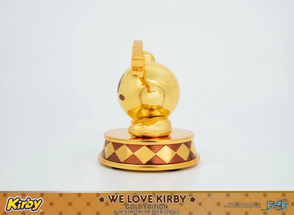Kirby - Non-Scale Figure - Kirby (We Love Kirby) (Gold Edition)