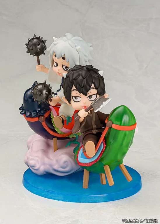 Hozuki's Coolheadedness - Chibi Figure - Karauri & Nasubi