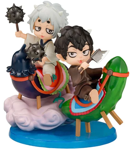 Produktbild zu Hozuki's Coolheadedness - Chibi Figure - Karauri & Nasubi
