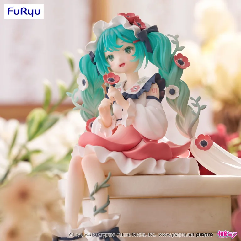 Character Vocal Series - Noodle Stopper Figure - Miku Hatsune (Flower Fairy Anemone)