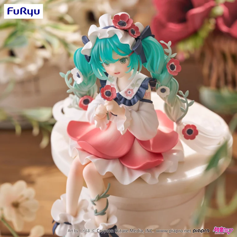 Character Vocal Series - Noodle Stopper Figure - Miku Hatsune (Flower Fairy Anemone)