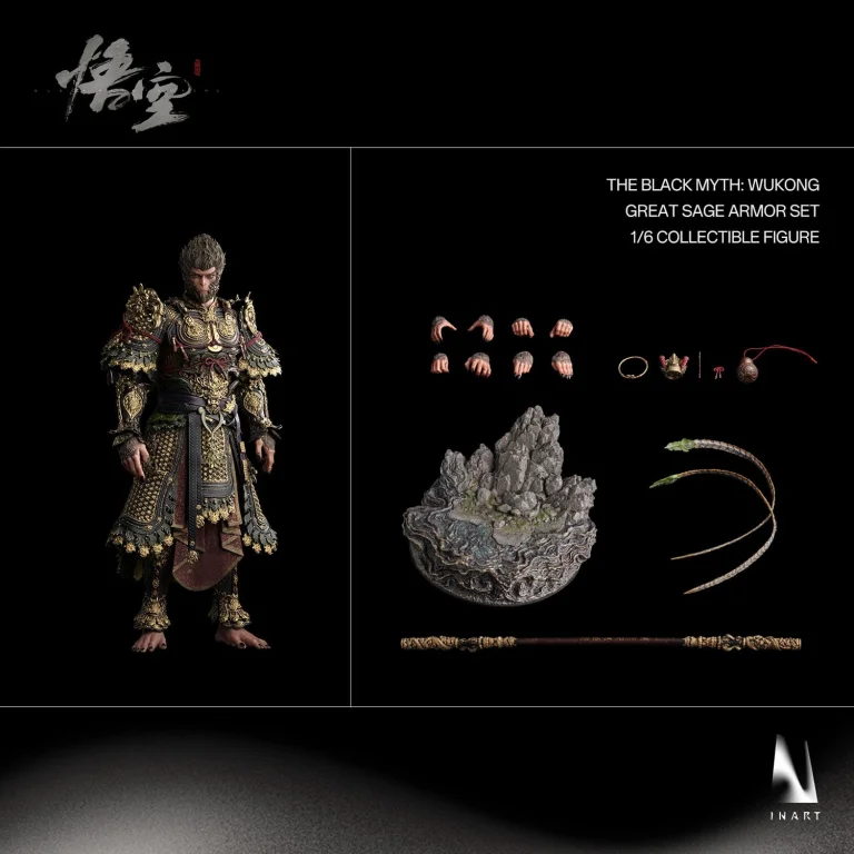 Black Myth: Wukong - Scale Action Figure - Great Sage Armor Wukong