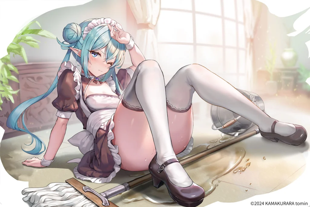 Tōmin - Scale Figure - Elf Maid Lime