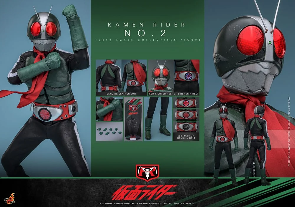 Kamen Rider - Scale Action Figure - Kamen Rider No. 2