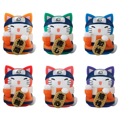 Produktbild zu Naruto - MEGA CAT PROJECT - Colorful Maneki Neko FORTUNE
