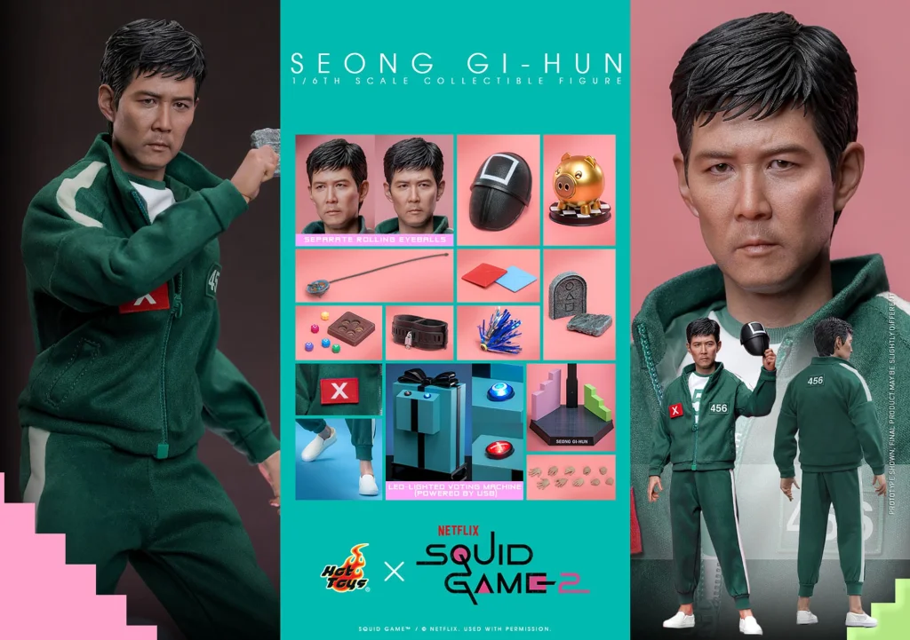 Squid Game - Scale Action Figure - Seong Gi-hun