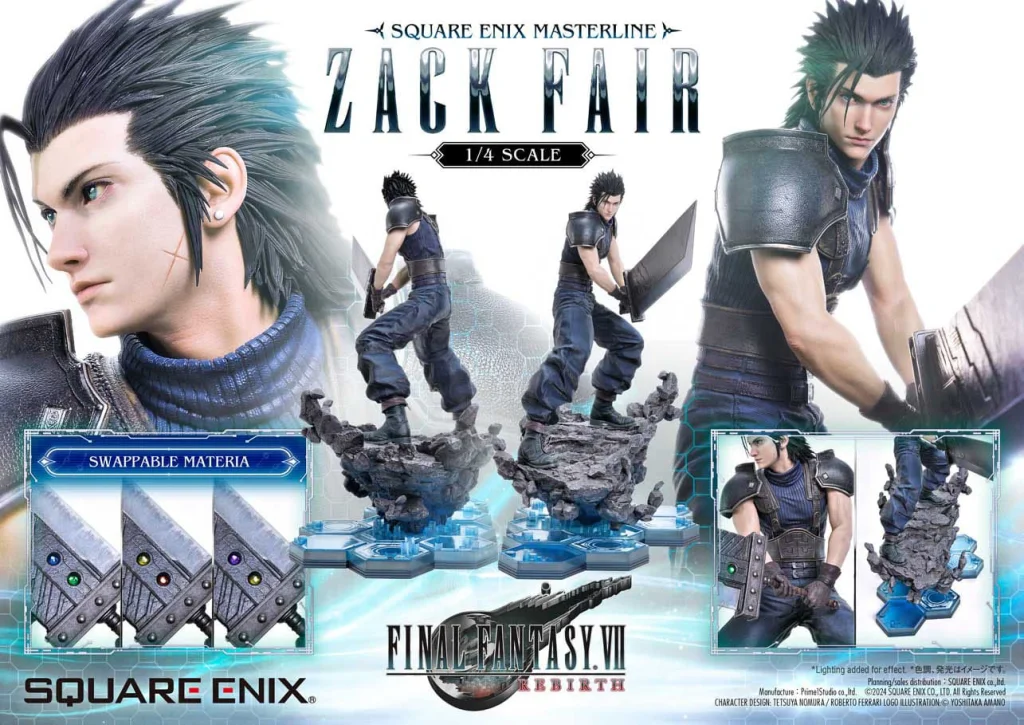 Final Fantasy VII Remake - Square Enix Masterline - Zack Fair