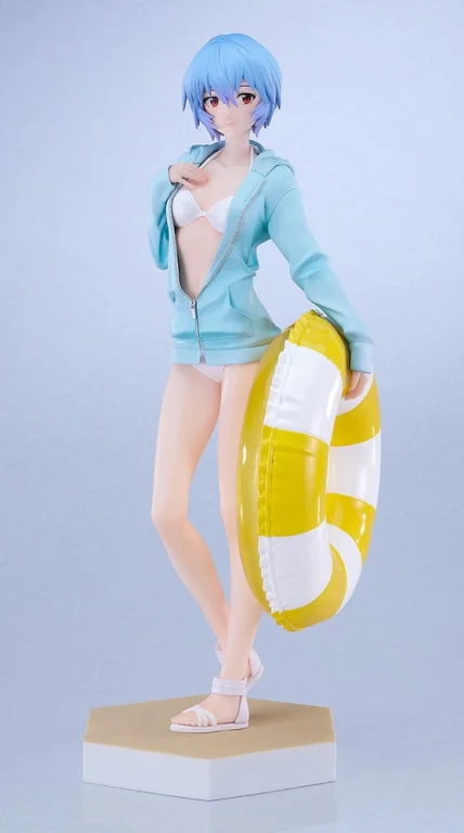 Evangelion - POP UP PARADE - Beach Queens - Rei Ayanami (L Size)