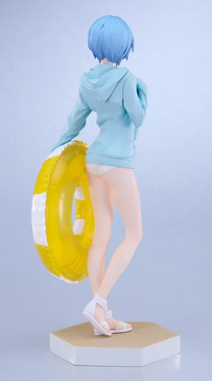 Evangelion - POP UP PARADE - Beach Queens - Rei Ayanami (L Size)