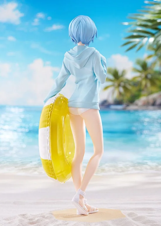 Evangelion - POP UP PARADE - Beach Queens - Rei Ayanami (L Size)