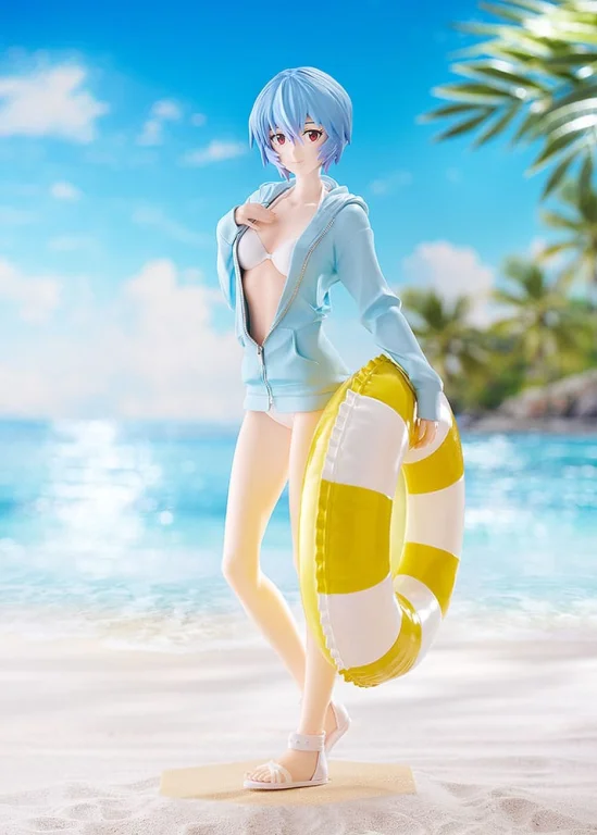 Evangelion - POP UP PARADE - Beach Queens - Rei Ayanami (L Size)