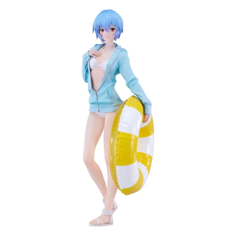 Evangelion - POP UP PARADE - Beach Queens - Rei Ayanami (L Size)