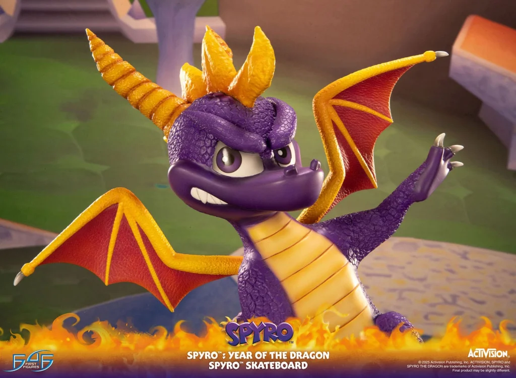 Spyro - Non-Scale Figure - Spyro (Skateboard)