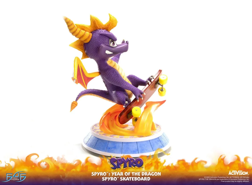 Spyro - Non-Scale Figure - Spyro (Skateboard)