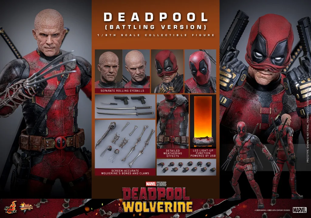 Deadpool - Scale Action Figure - Deadpool (Battling Version)