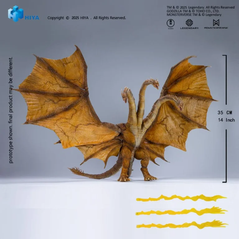 Godzilla - Exquisite Basic Series - King Ghidorah