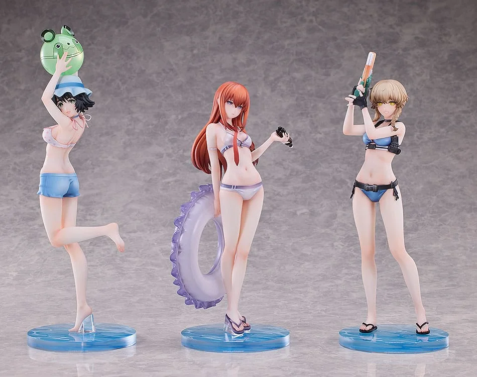 STEINS;GATE - Scale Figure - Suzuha Amane, Kurisu Makise & Mayuri Shiina (Swimsuit Ver.)