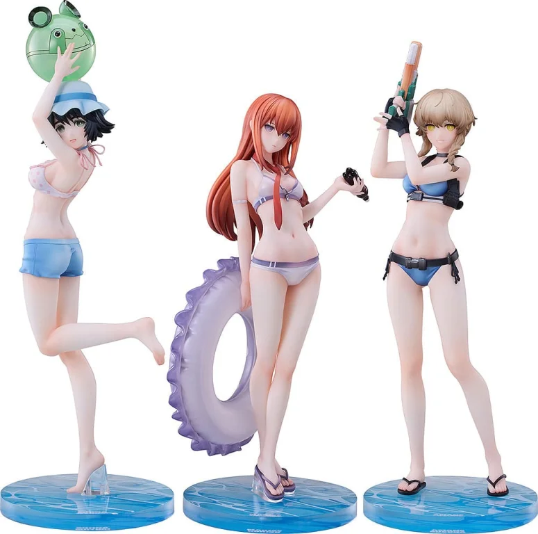 STEINS;GATE - Scale Figure - Suzuha Amane, Kurisu Makise & Mayuri Shiina (Swimsuit Ver.)