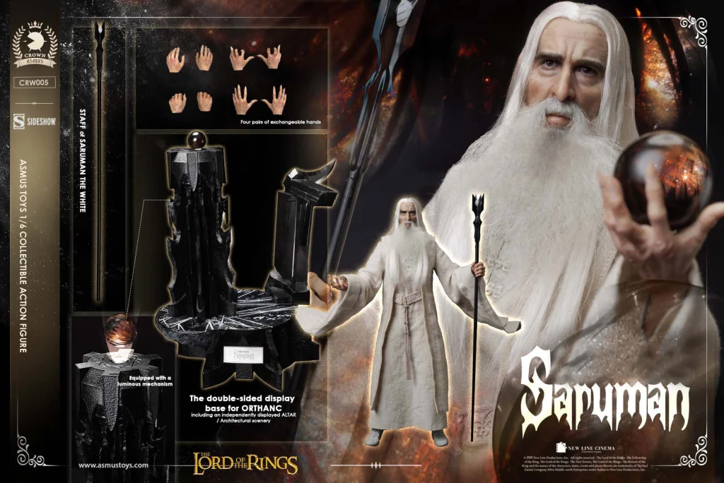 Herr der Ringe - Scale Action Figure - Saruman