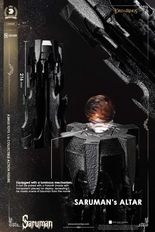 Herr der Ringe - Scale Action Figure - Saruman