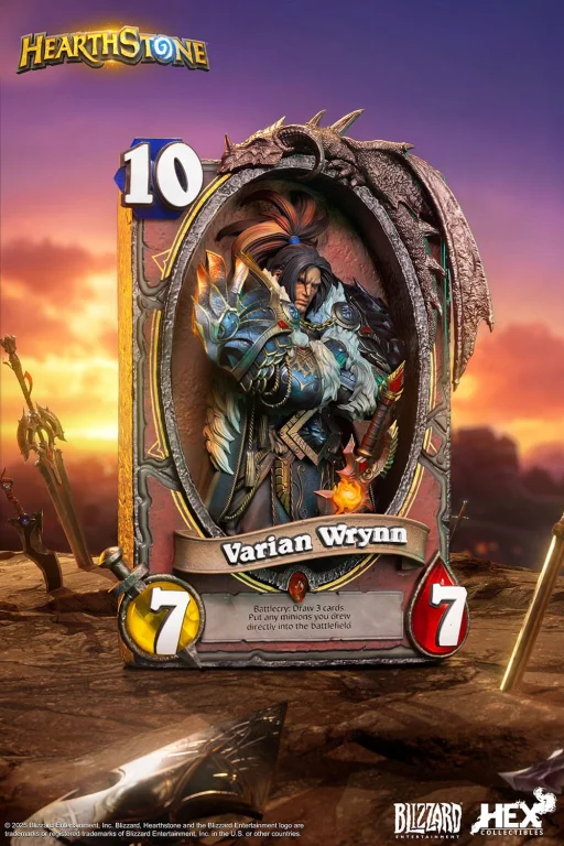 Hearthstone - Art Frame - Varian Wrynn
