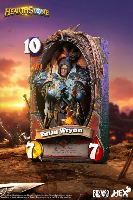 Hearthstone - Art Frame - Varian Wrynn