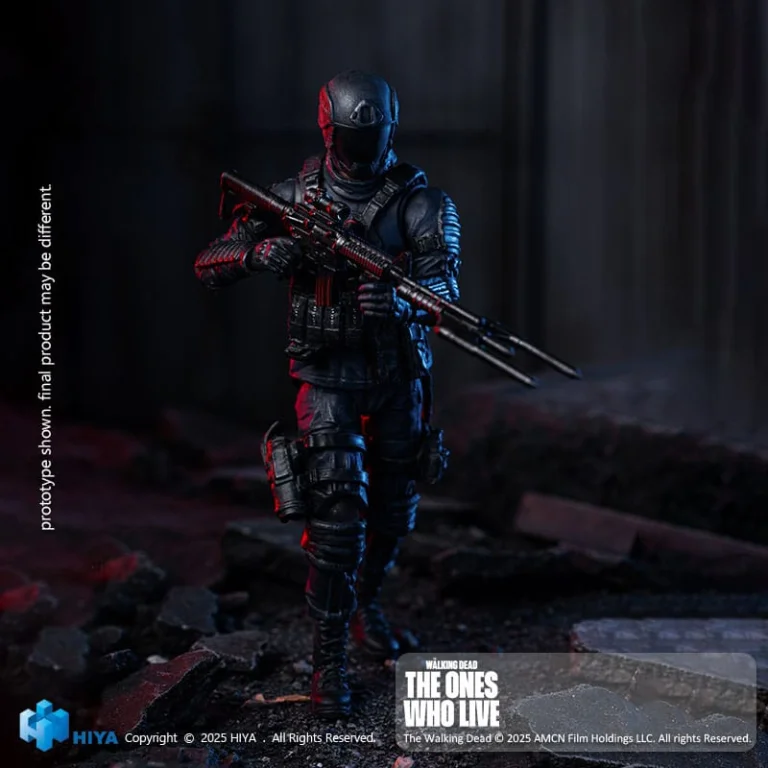The Walking Dead - Scale Action Figure - CRM Soldier