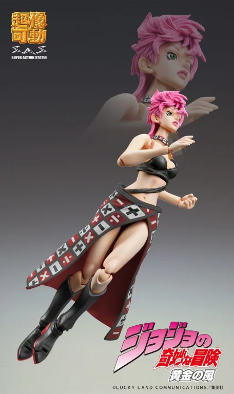JoJo's Bizarre Adventure - Super Action Statue - Trish Una (Black Ver.)
