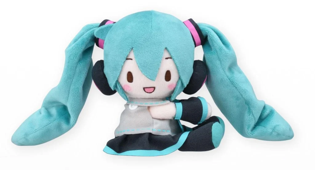Character Vocal Series - Pl&uuml;sch - Miku Hatsune (Smiling With Mouth Open)