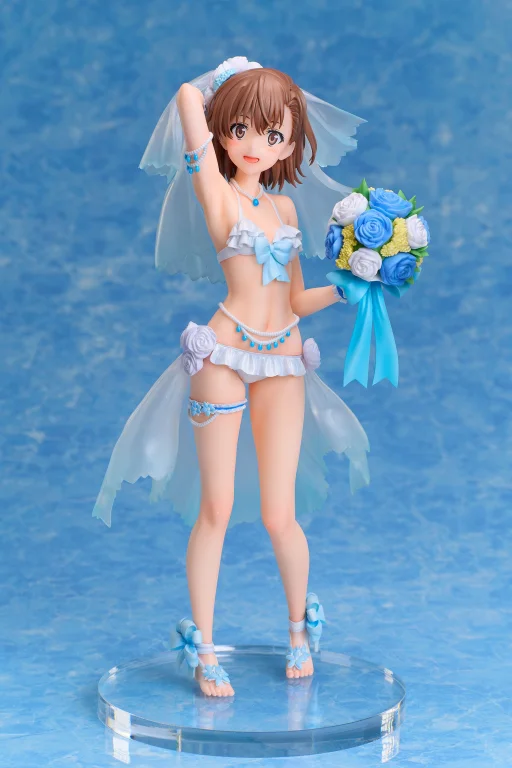 A Certain Scientific Railgun - Scale Figure - Mikoto Misaka (Wedding Swimsuit Ver.)